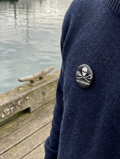 Button Jolly Roger