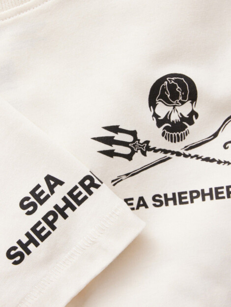 T-shirt Jolly Roger (blanc cassé)