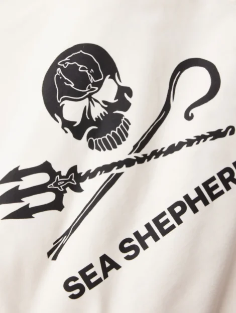 T-shirt Jolly Roger (blanc cassé)