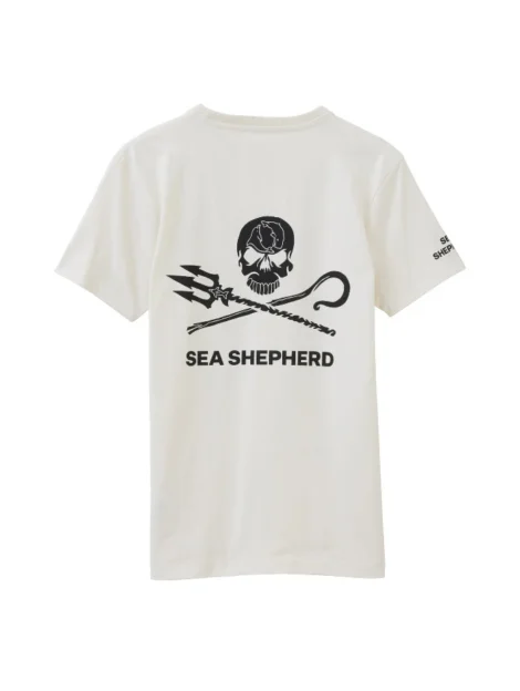T-shirt Jolly Roger (blanc cassé)