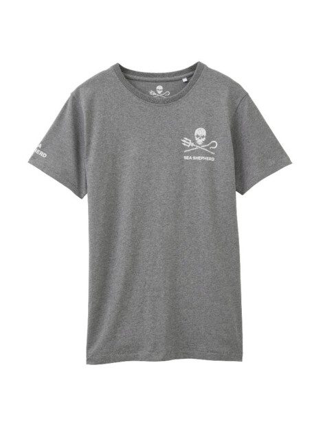 T-shirt Jolly Roger (gris)